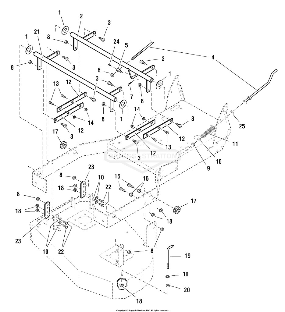 32 Mower Deck - Height Adjustment (FI0042)