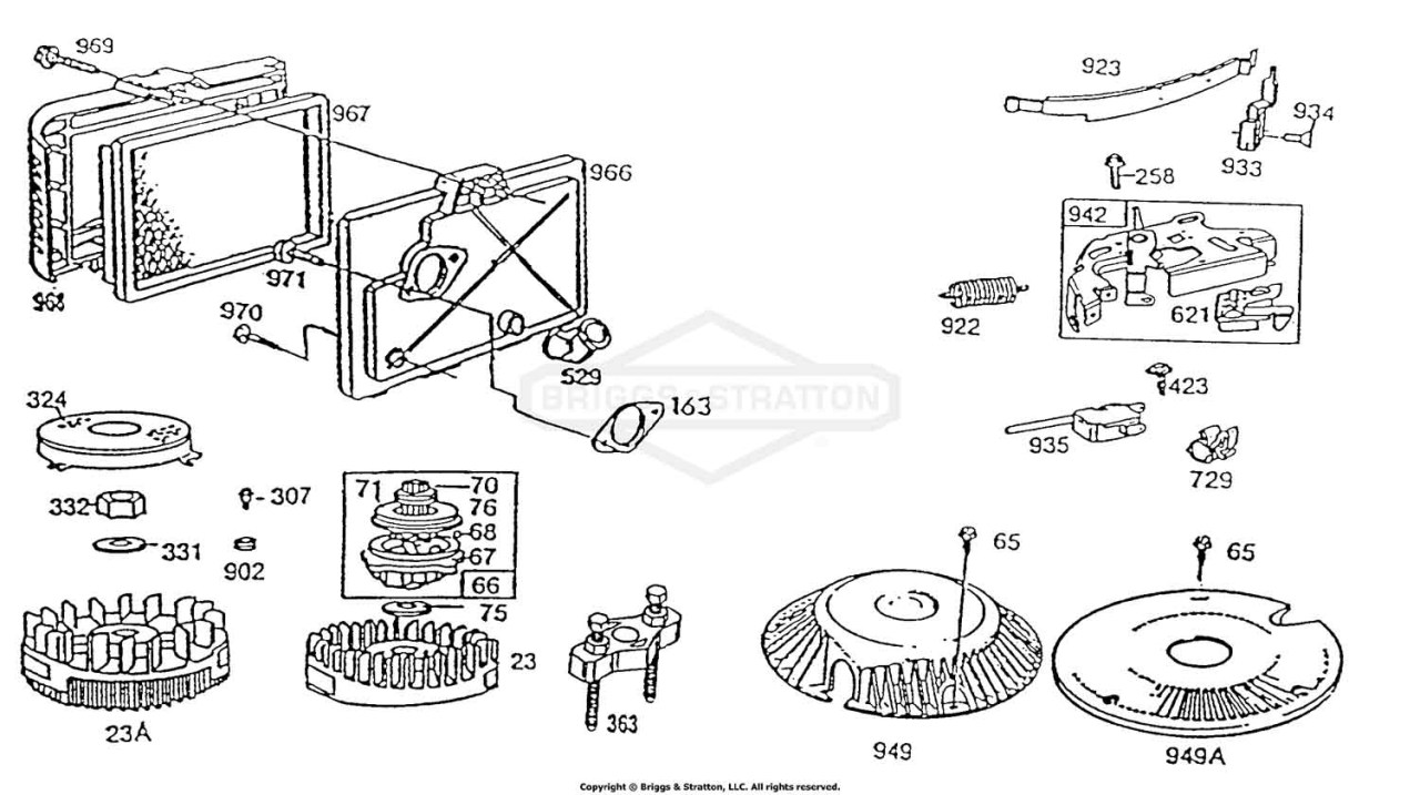 Air Cleaner,Flywheels,Brake