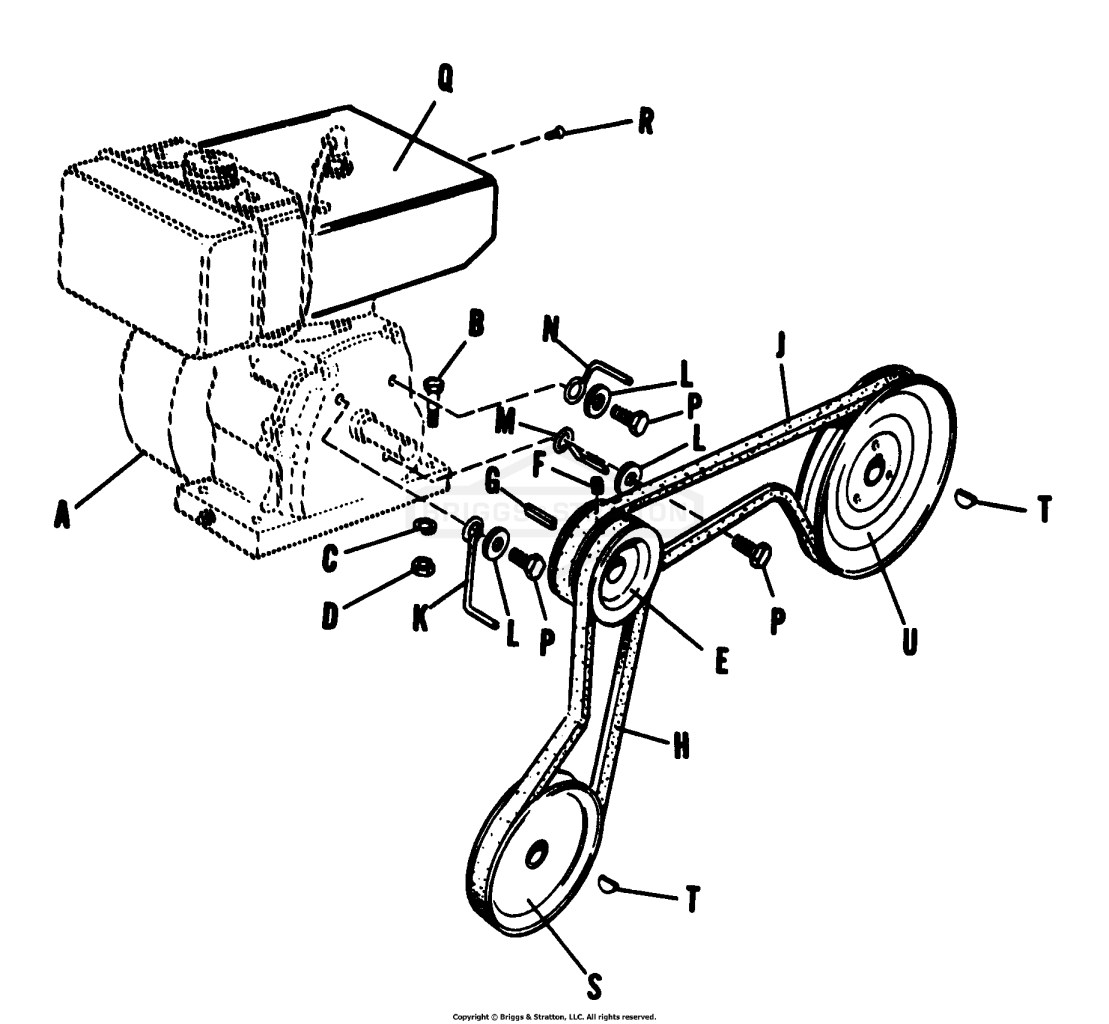 ENGINE & DRIVE PULLEYS