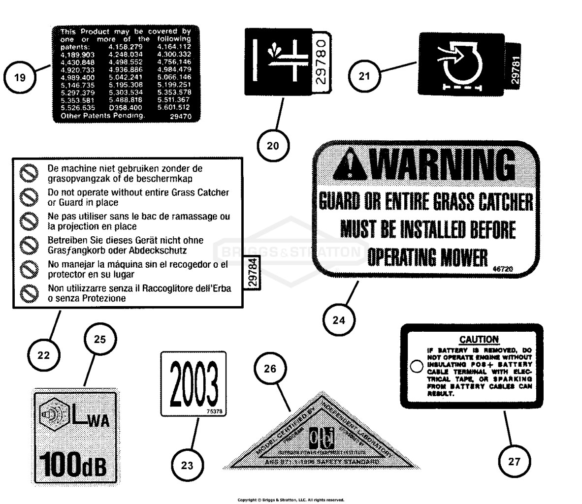 DECALS (Cont.)