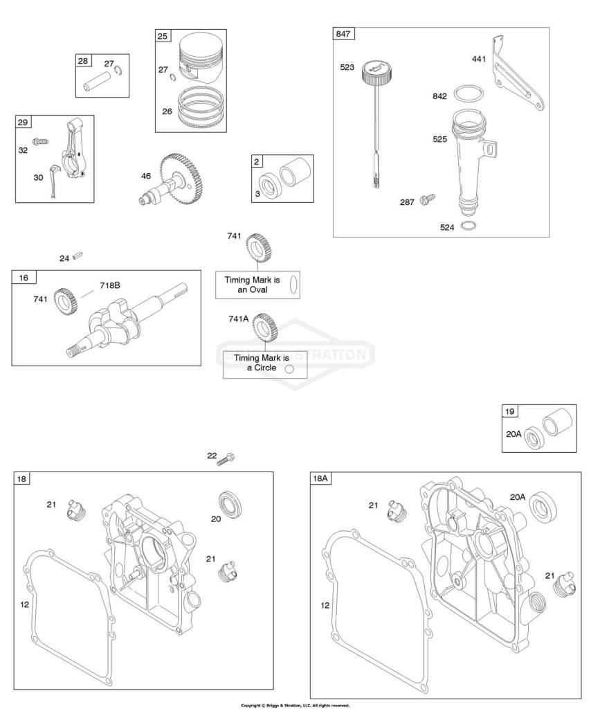 Camshaft, Crankcase Cover/Sump, Crankshaft, Lubrication, Piston/Rings/Connecting Rod