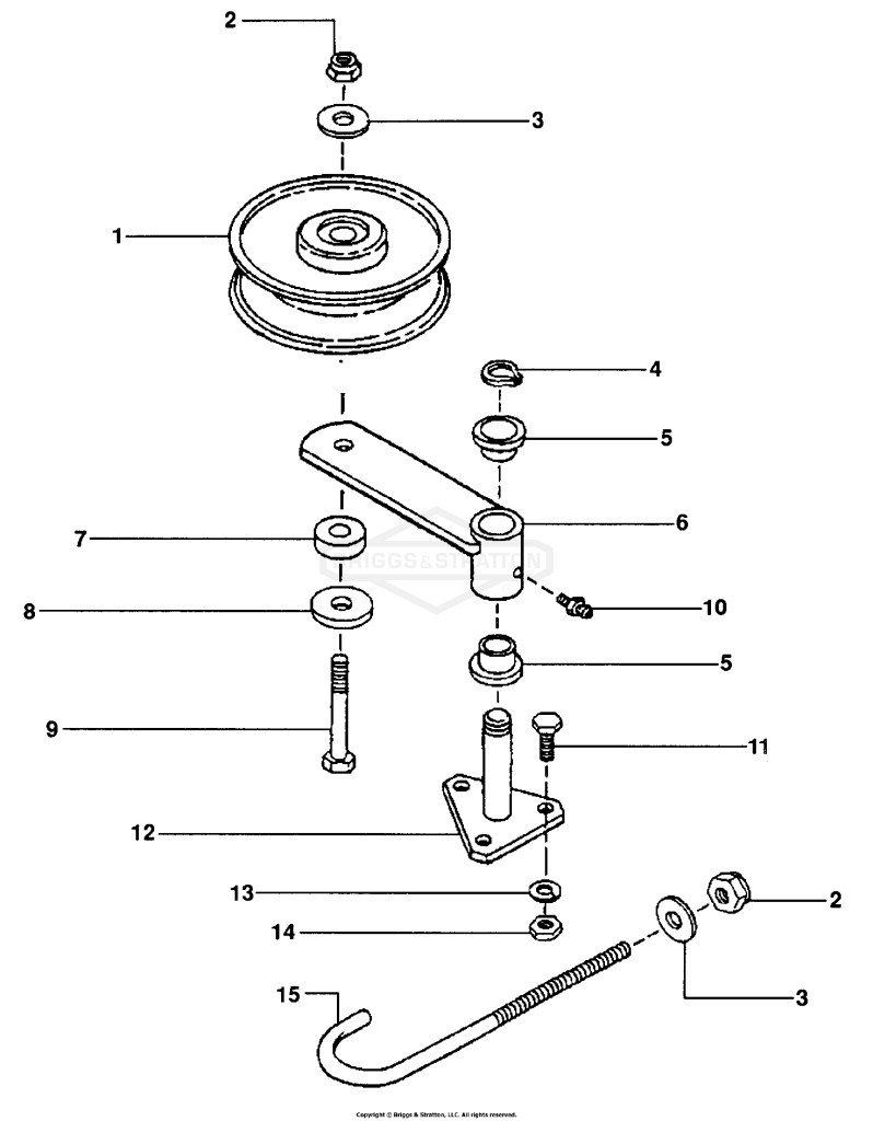 Blade Deck Idler Assembly