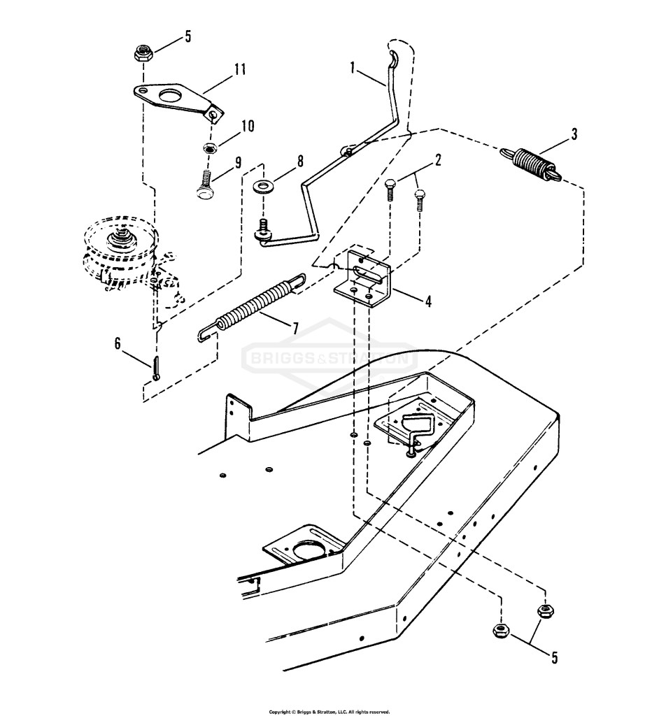 Blade Brake 48 Deck (Manual Blade)