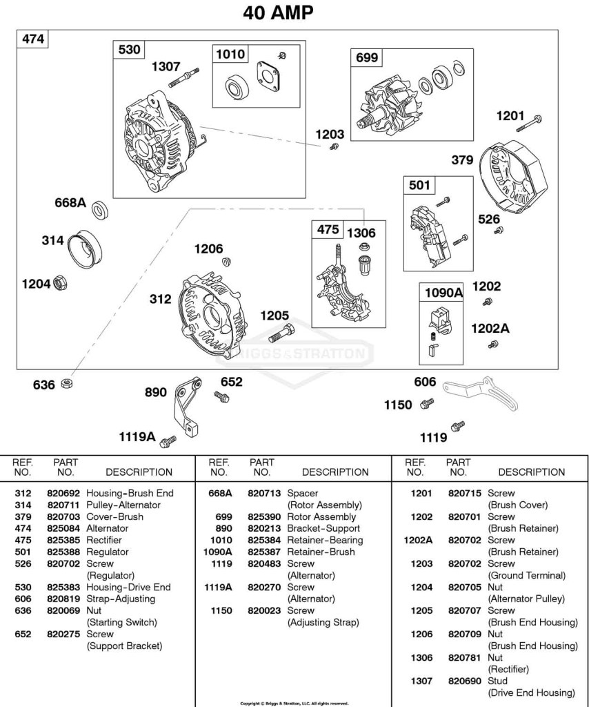 Alternator 40 AMP