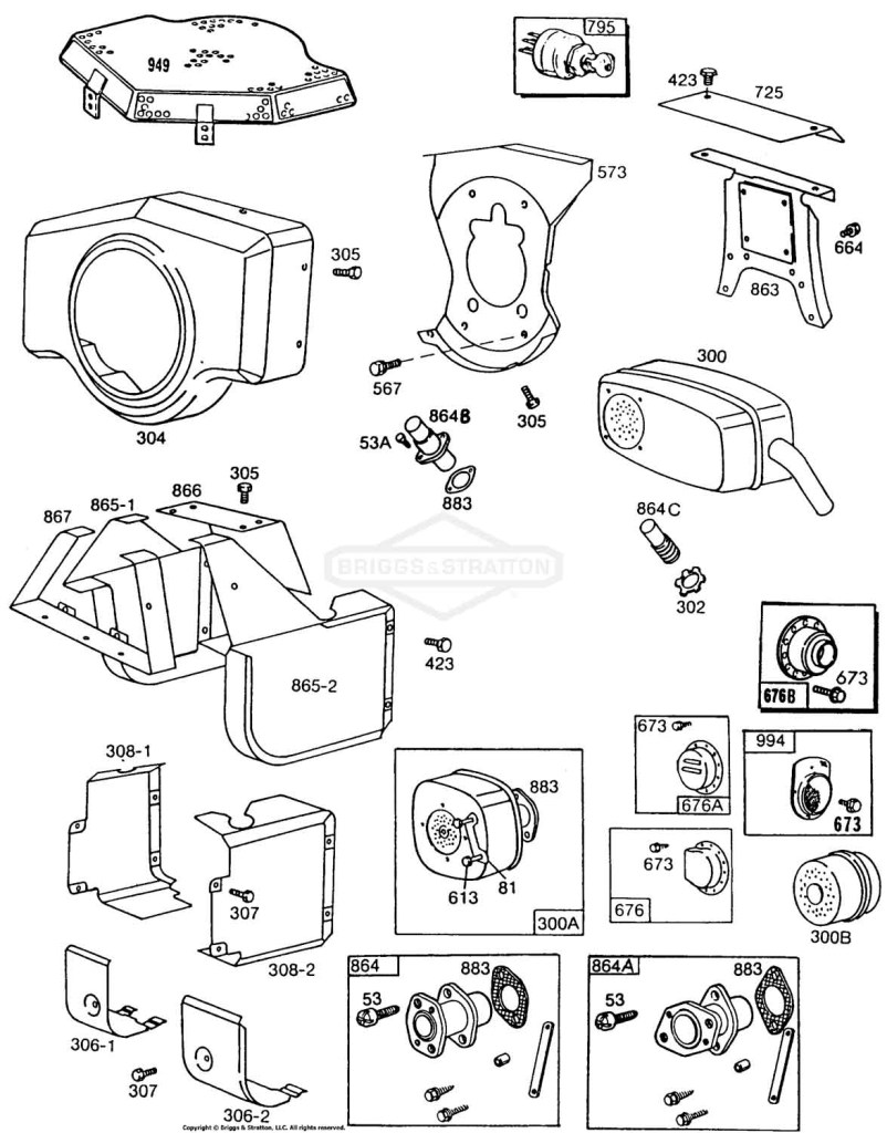 BlowerHsg,Mufflers,Shielding
