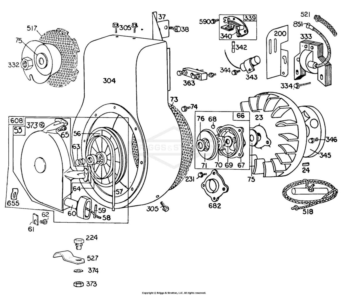 Blower Hsg,Rewind,Electrical