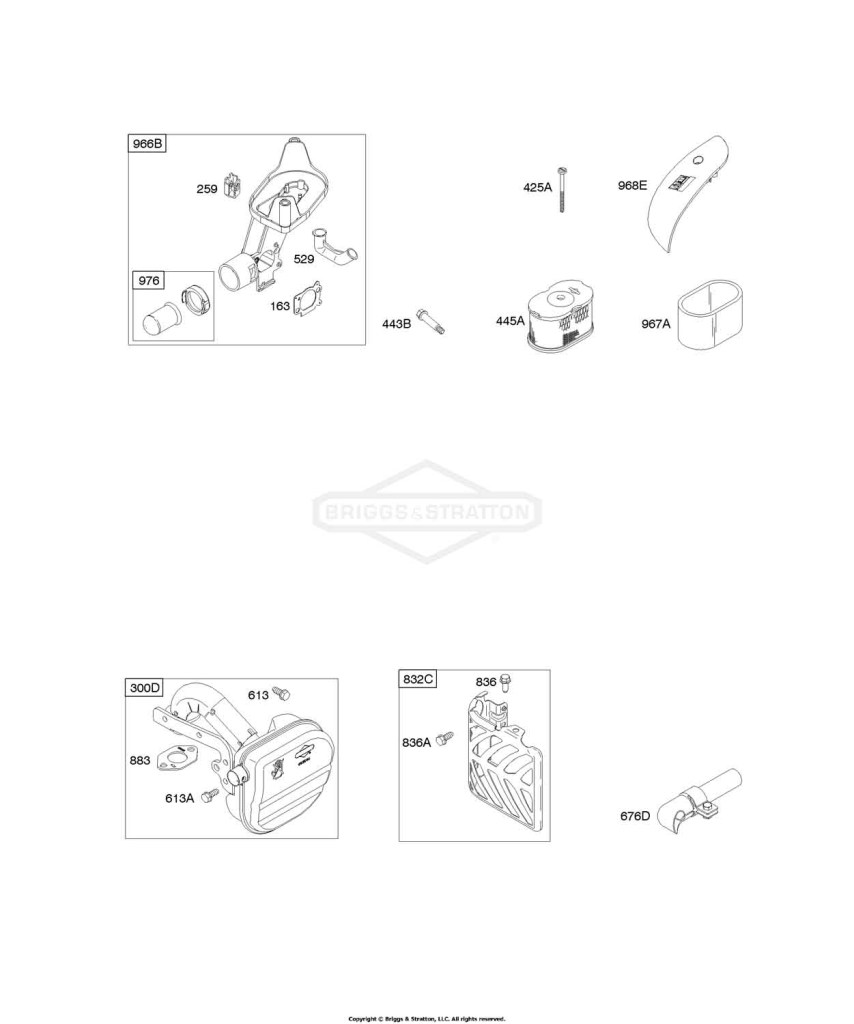 Air Cleaner, Exhaust System