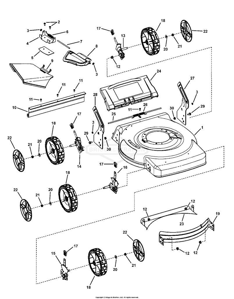 Deck Assembly (Push)