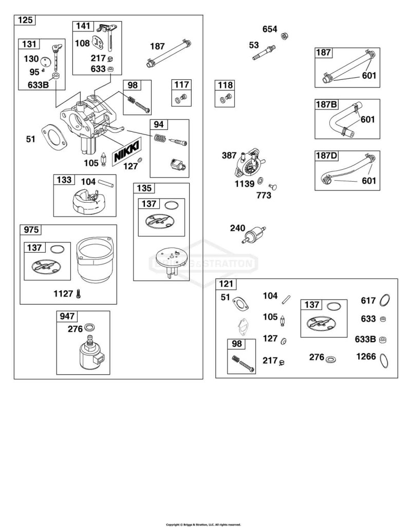 Carburetor and Fuel Supply Group