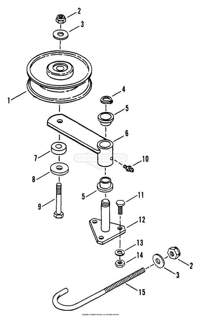 Blade Deck Idler Assembly