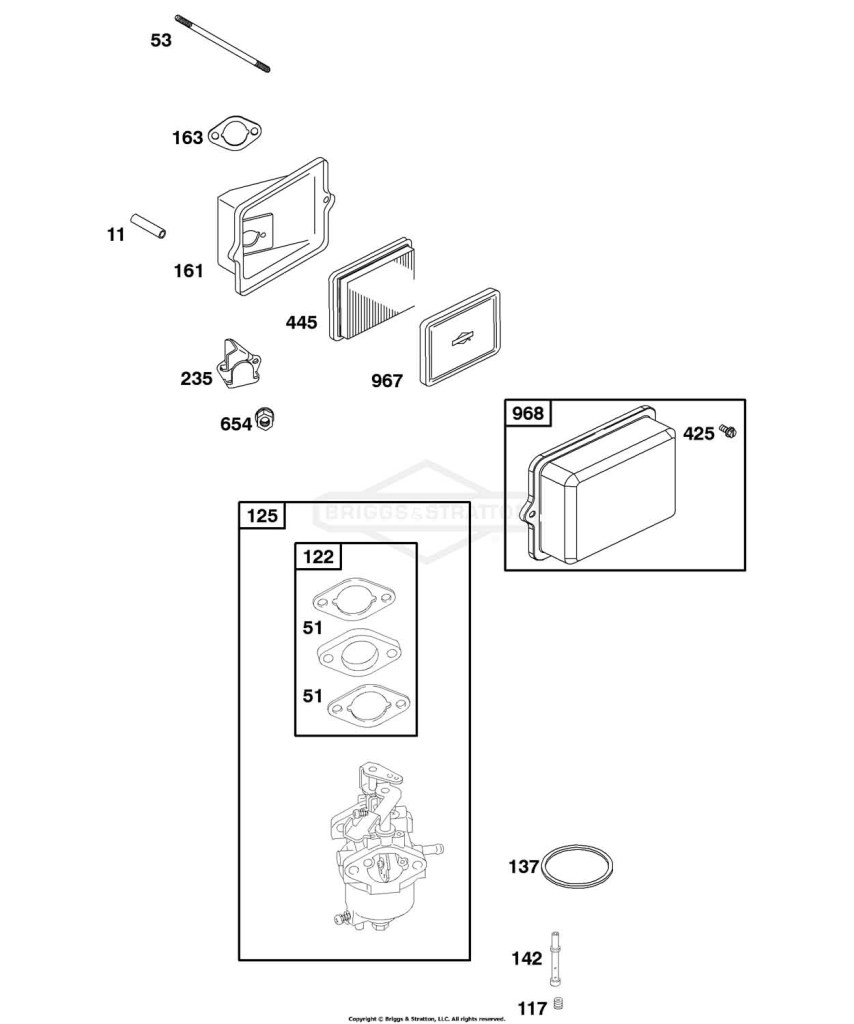 Air Cleaner, Carburetor