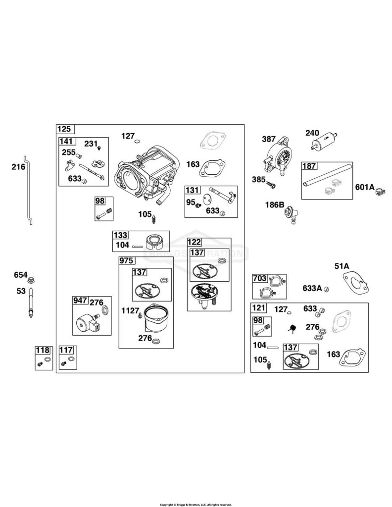 Carburetor and Fuel Supply Group