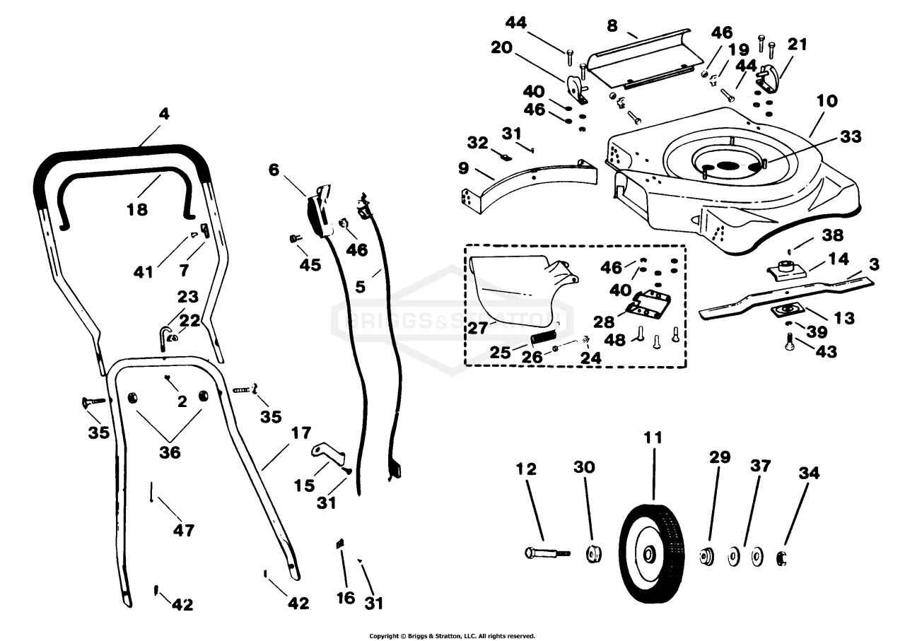 Repair Parts List Model 1320PS-Mfg. No. 1690904