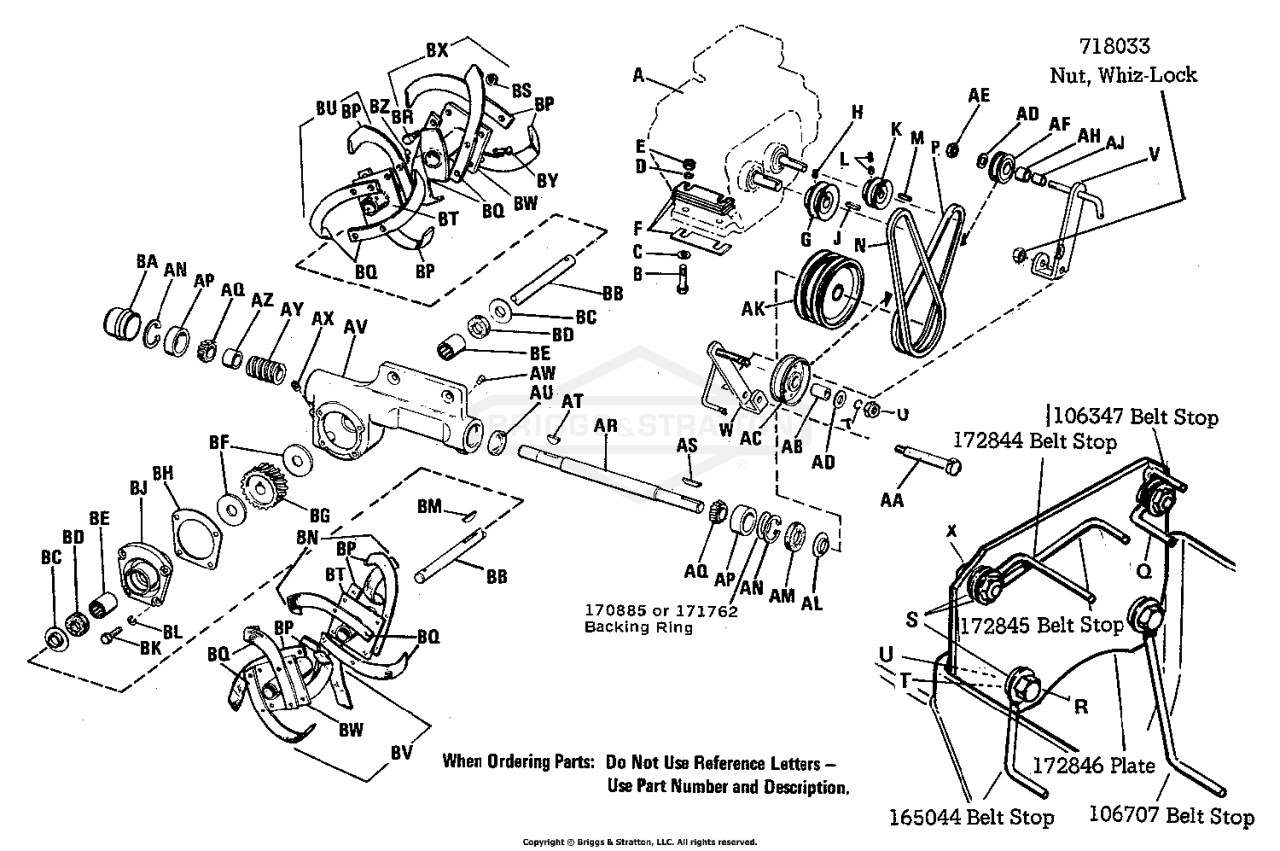 Drive and Tines Group (1645I02)