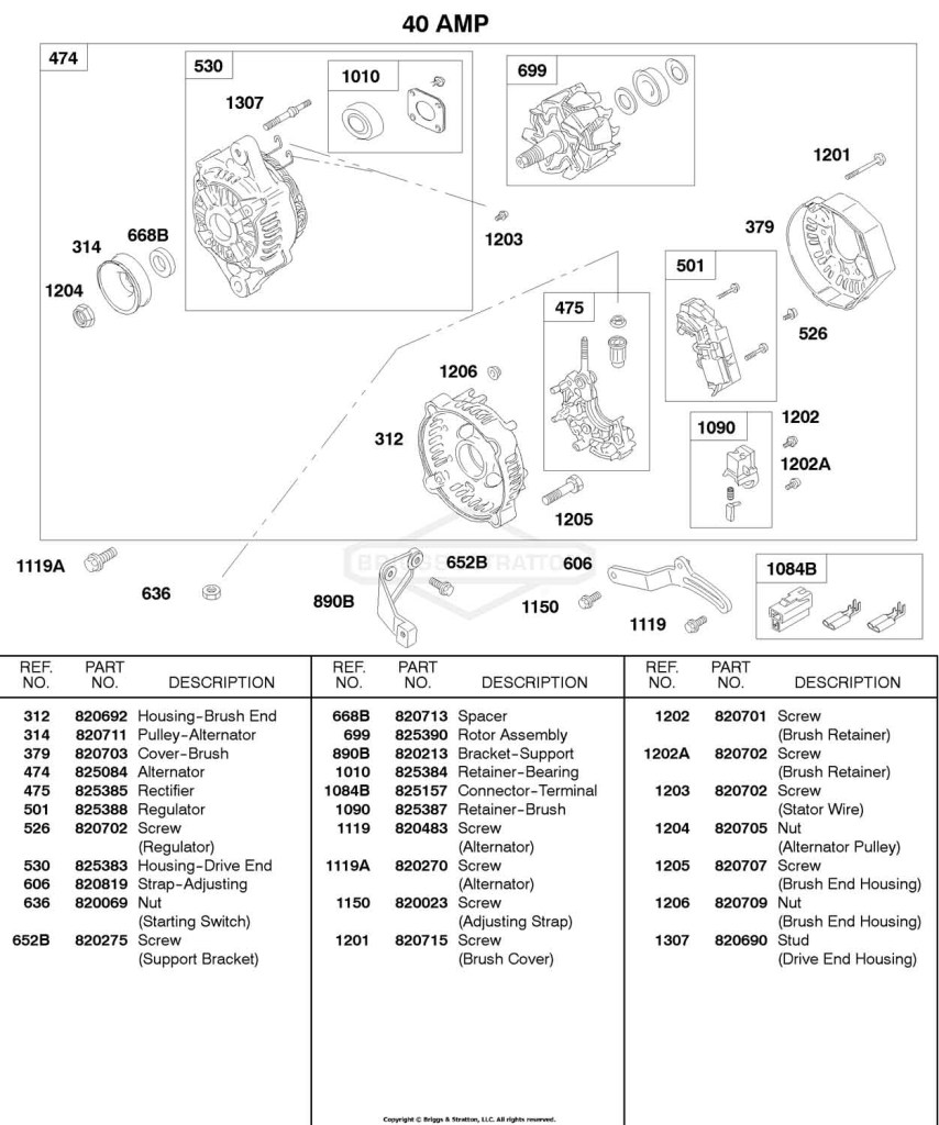 40 Amp Alternator