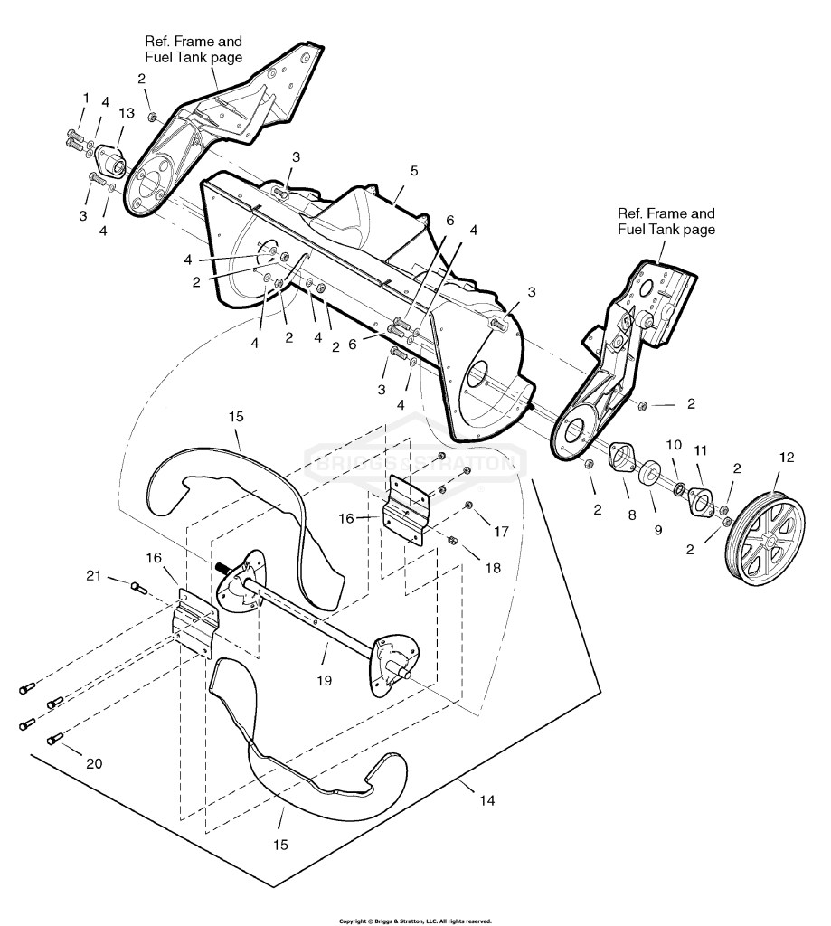 Auger and Housing