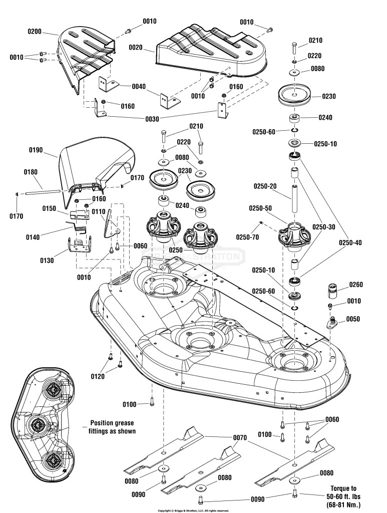 46 Mower Deck - Housing & Arbor Group
