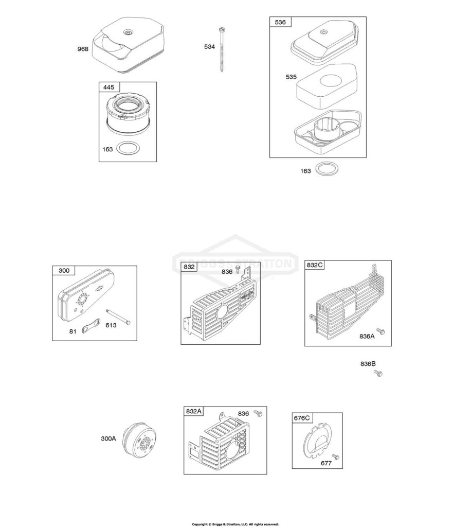 Air Cleaner, Exhaust System
