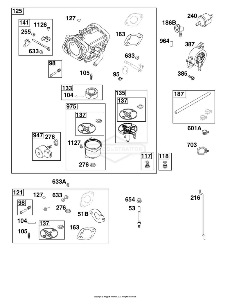 Carburetor and Fuel Supply Group