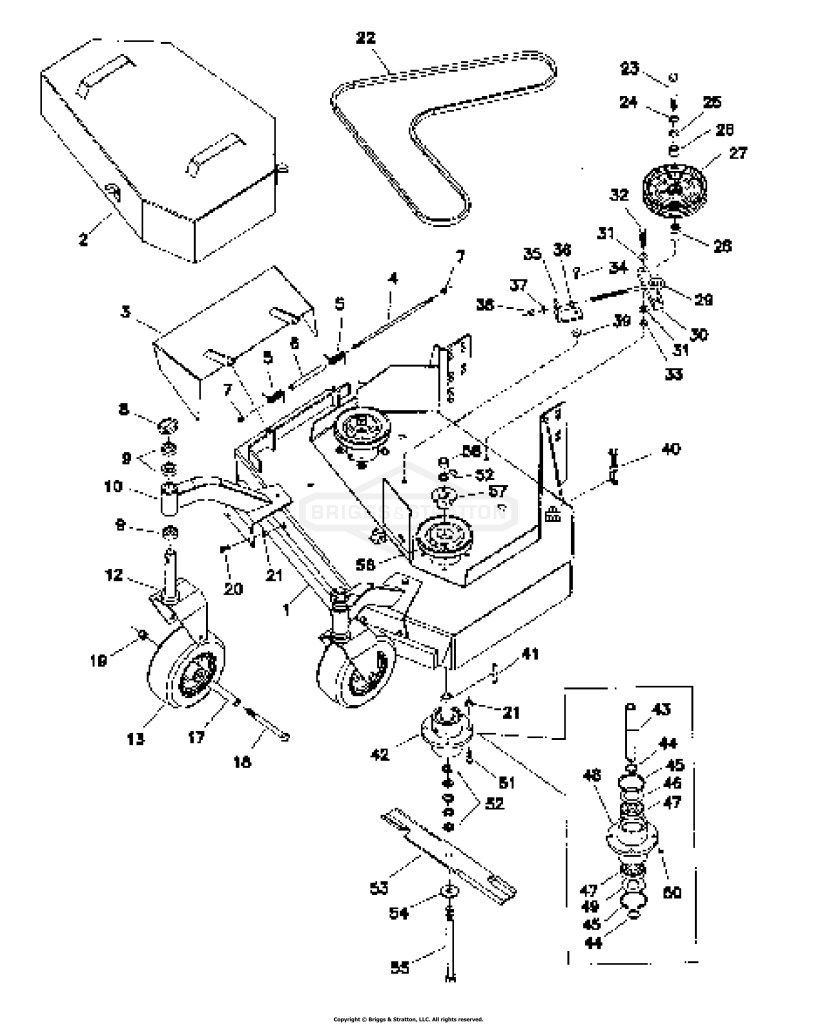 36 Mower Group (7052mg36)