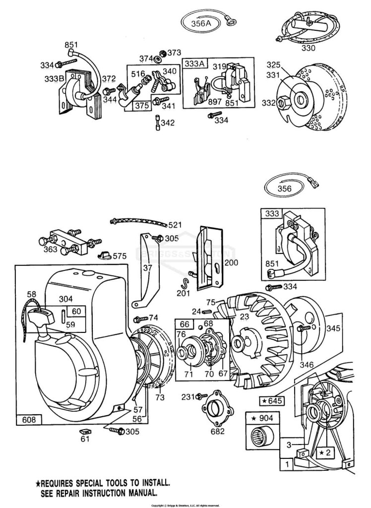 Blower Hsg,Flywheel,Rewind