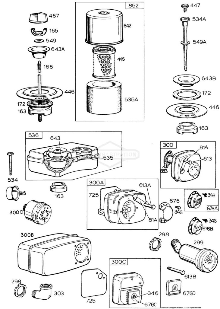 Air Cleaner Groups, Mufflers