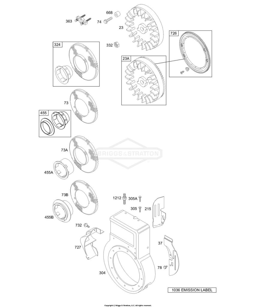 Blower Housing/Shrouds, Flywheel