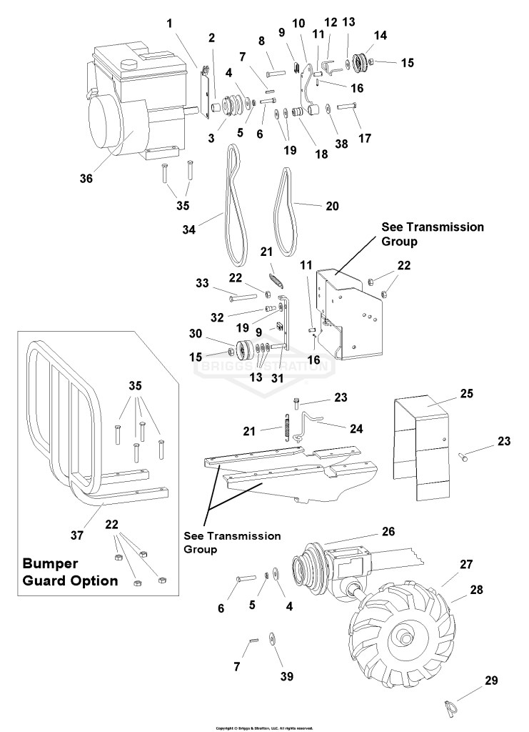 Engine, Belts & Wheels Group