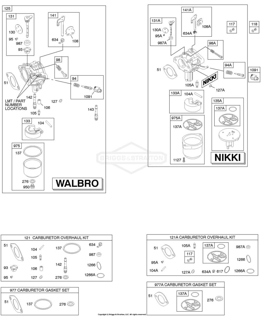 Carburetor, Gasket Set - Carburetor, Kit-Carburetor Overhaul