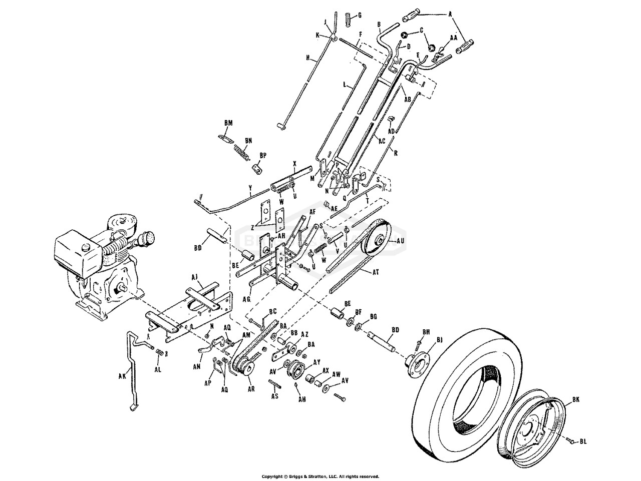 Tractor Group - Parts List (3585I05)