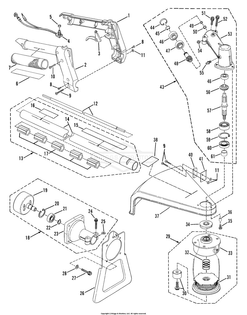 Clutch Case, Bump Head & Gear Head