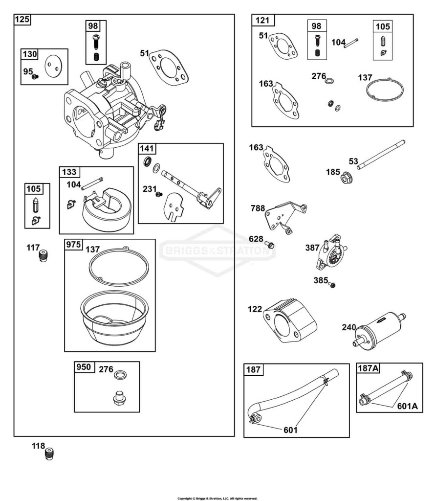 Carburetor and Fuel Supply Group