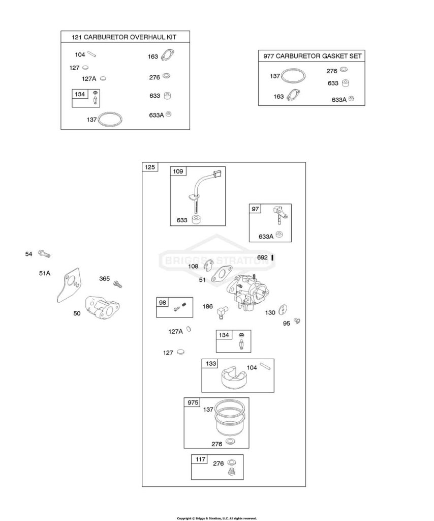 Carburetor, Gasket Sets