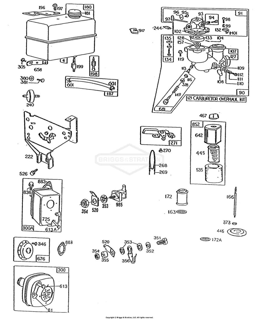 Carburetor,FuelTank,Mufflers
