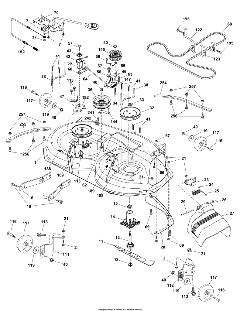 42 Mower Deck Group