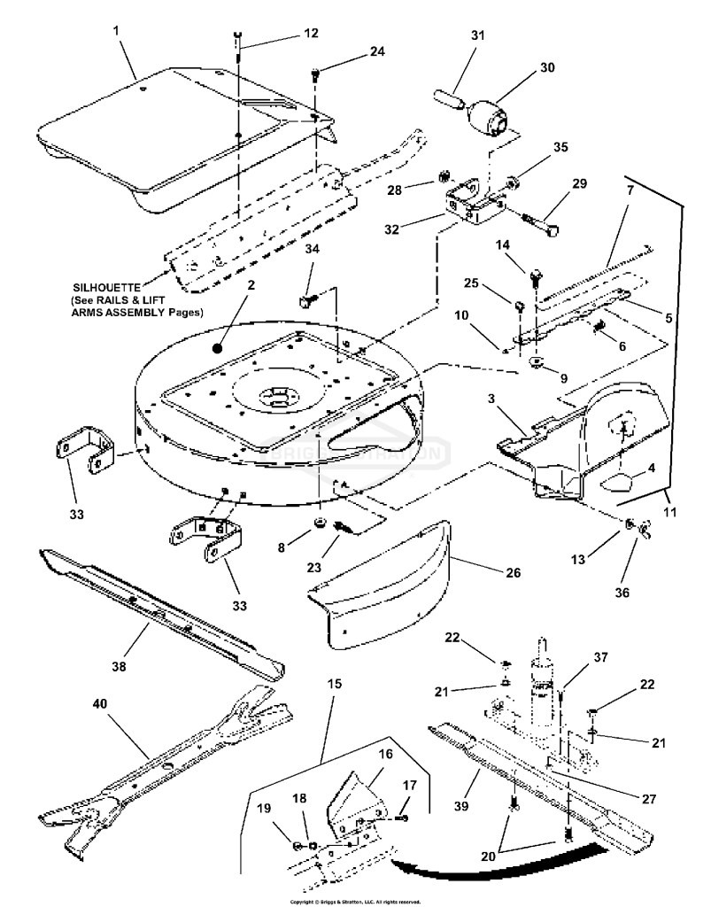 Cutting Decks, Deflectors