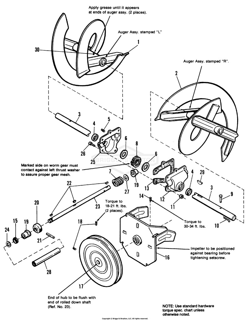 Auger Drive Group