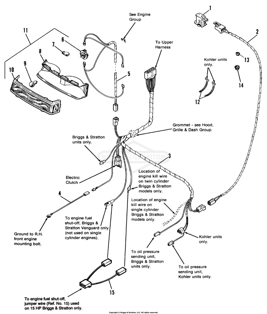 Electrical Group - Lower Harness