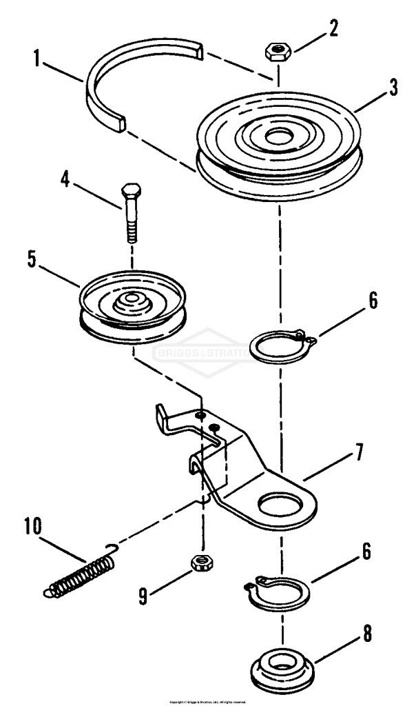 Belt, Blade Brake - 42 Cutting Deck