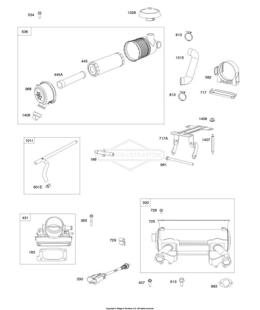 Air Cleaner, Muffler