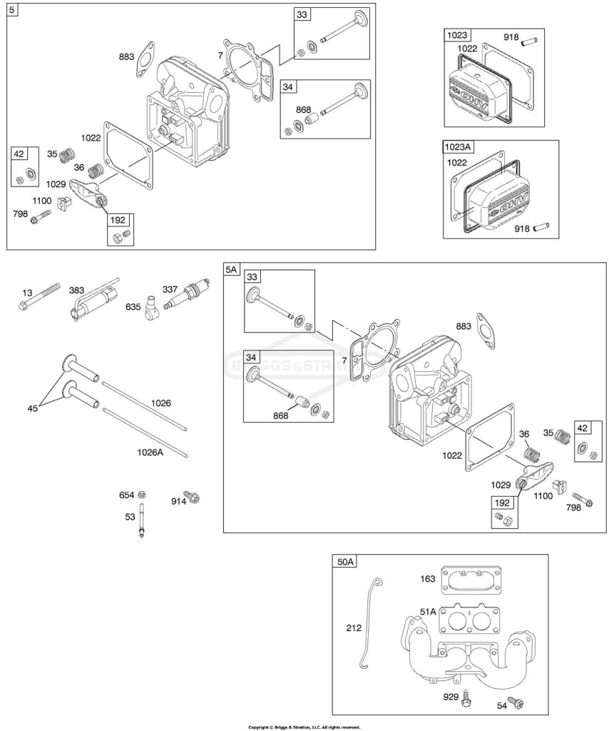 Cam, Head/Valves