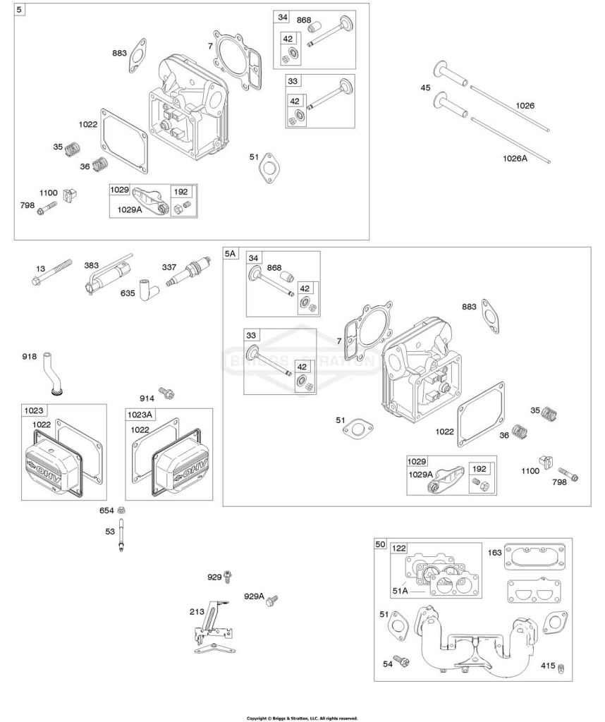 Cylinder Head, Rocker Arm Cover, Intake Manifold