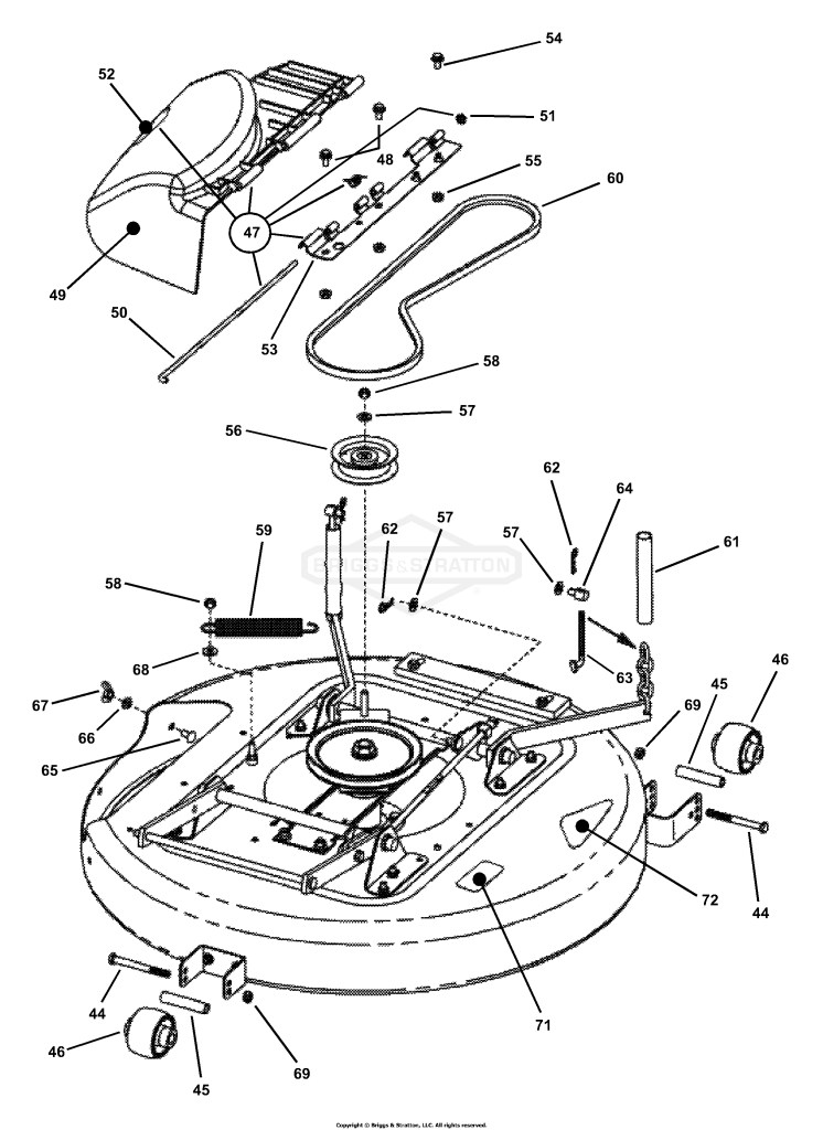 33 Mower Deck Assembly (Part 3)