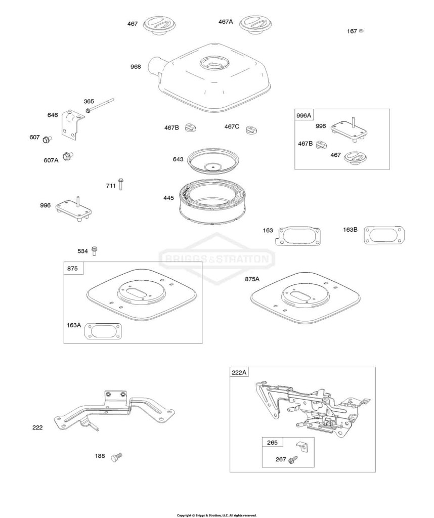 Air Cleaner, Control Brackets