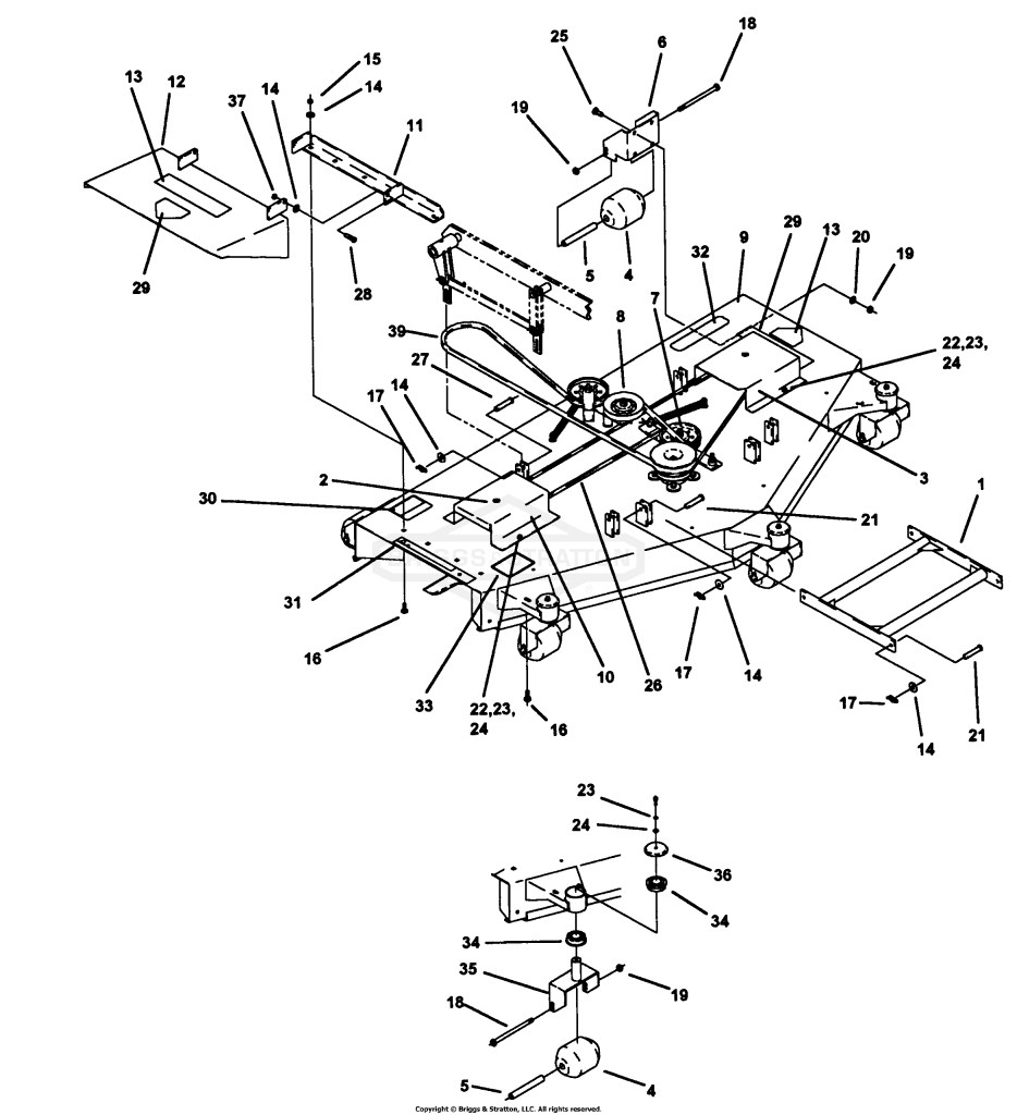 60 Deck Assembly