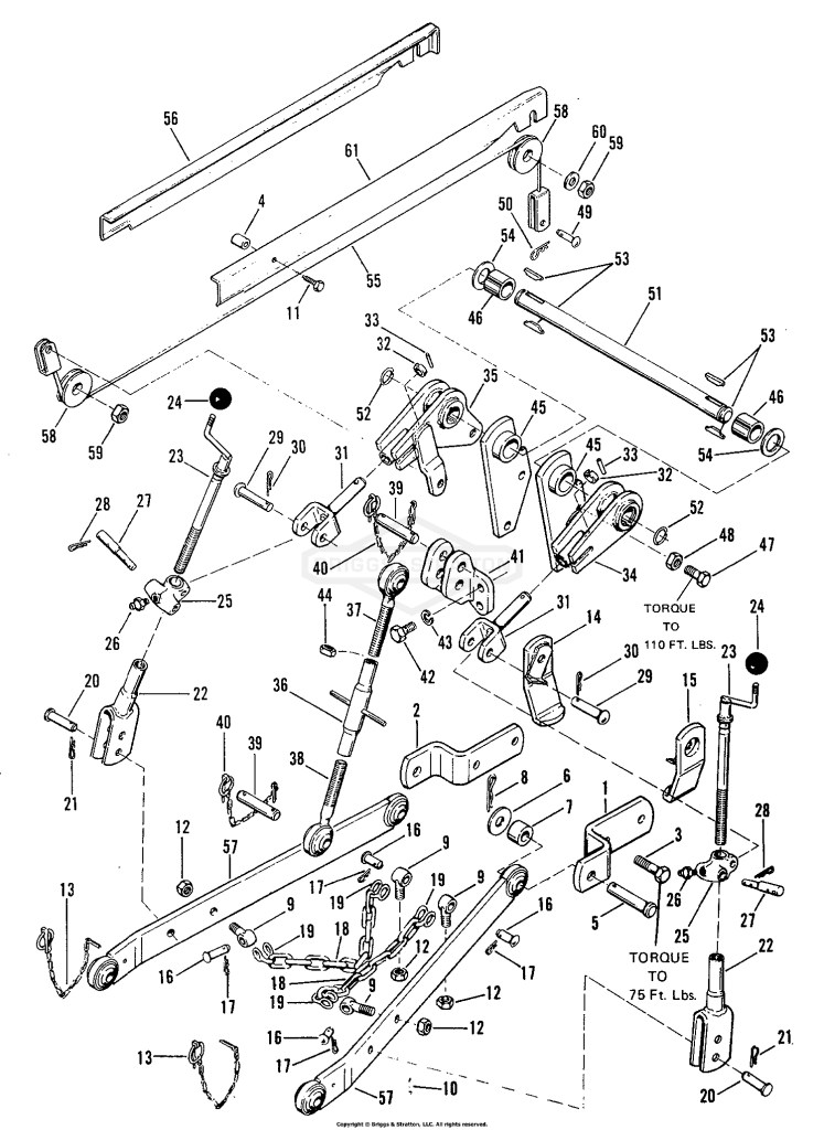 3 Point Hitch Group (3506I12)