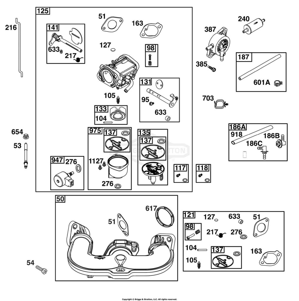 Carburetor and Fuel Supply Group