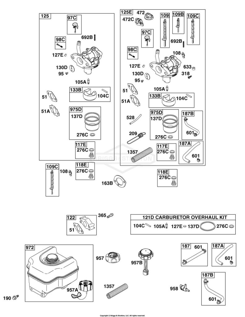Carburetor, Fuel Supply