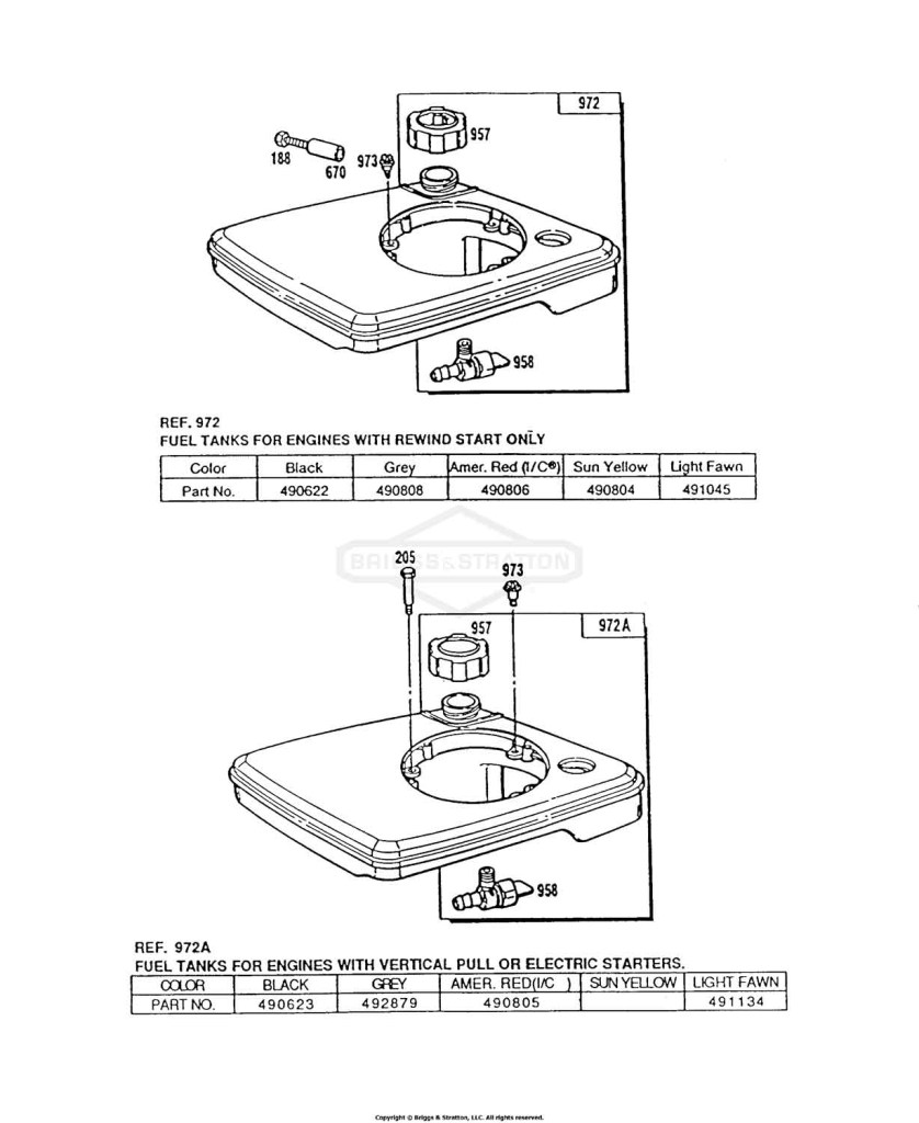 Fuel Tank Assemblies