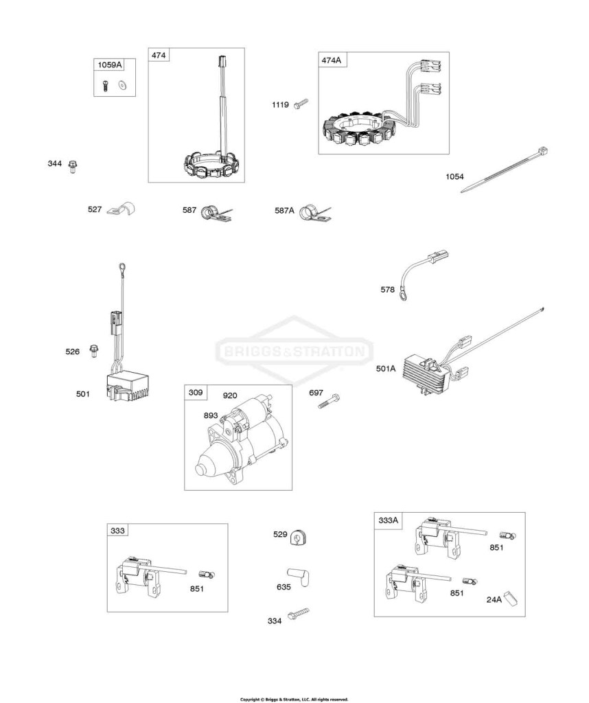 Alternators, Electric Starter, Armatures, Regulators